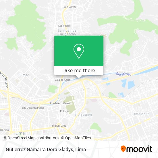 Gutierrez Gamarra Dora Gladys map
