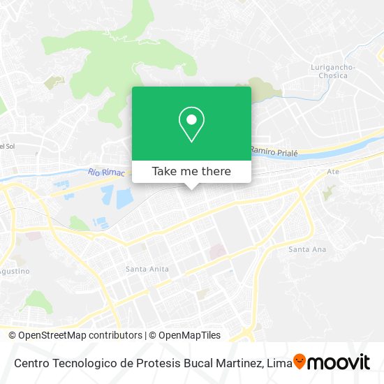 Centro Tecnologico de Protesis Bucal Martinez map