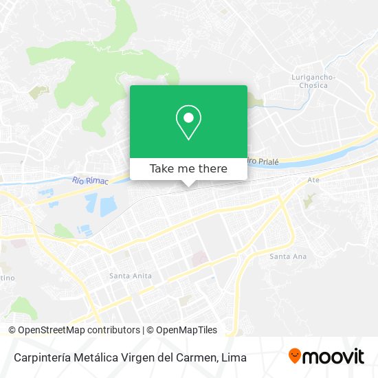 Carpintería Metálica Virgen del Carmen map