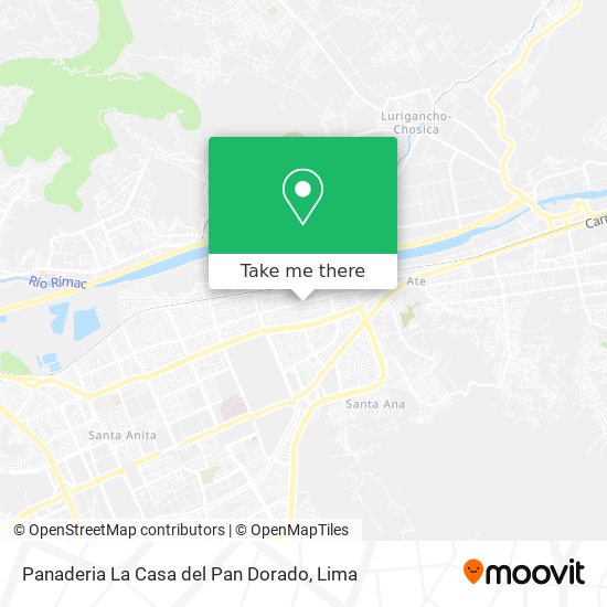 Panaderia La Casa del Pan Dorado map