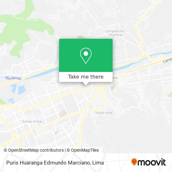 Puris Huaranga Edmundo Marciano map