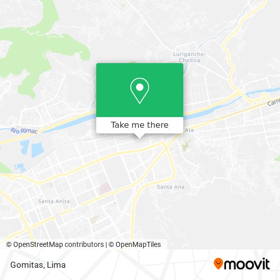 Gomitas map