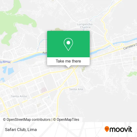 Safari Club map
