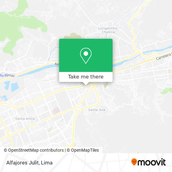 Alfajores Julit map