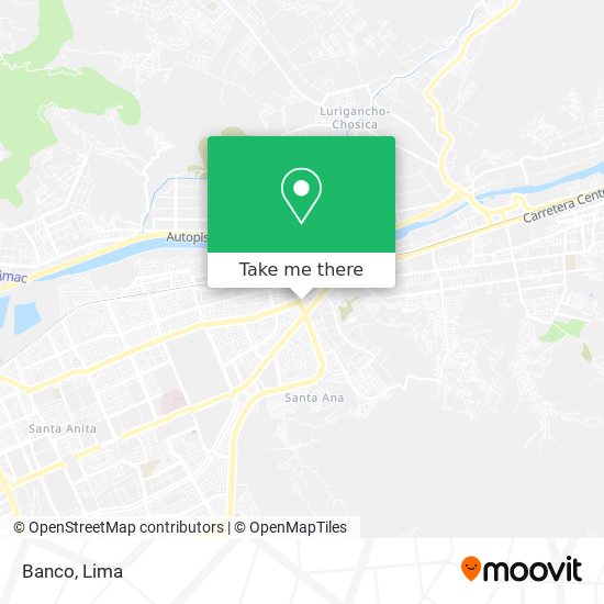 Mapa de Banco