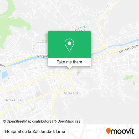 Hospital de la Solidaridad map