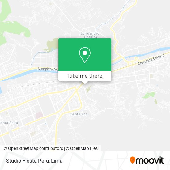 Studio Fiesta Perú map