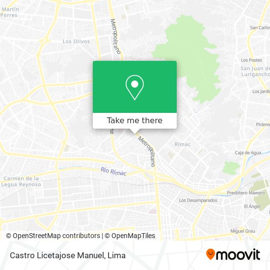 Castro Licetajose Manuel map