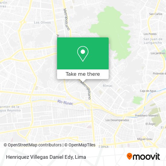 Mapa de Henriquez Villegas Daniel Edy