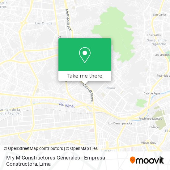 M y M Constructores Generales - Empresa Constructora map