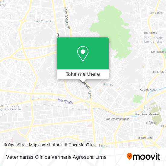 Mapa de Veterinarias-Clínica Verinaria Agrosuni