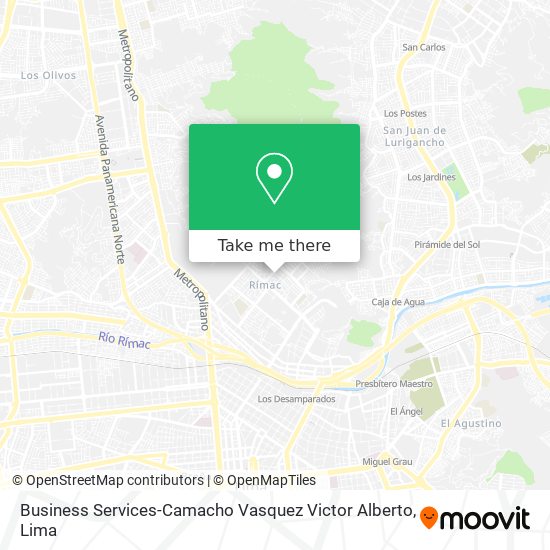 Mapa de Business Services-Camacho Vasquez Victor Alberto