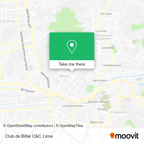 Club de Billar C&C map