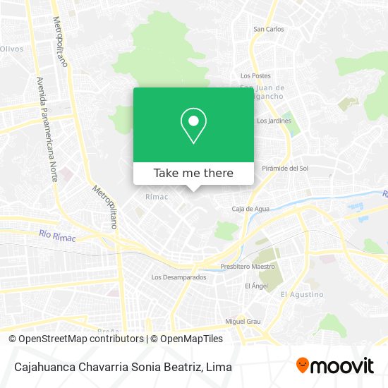 Cajahuanca Chavarria Sonia Beatriz map
