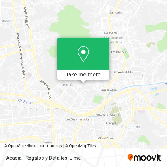 Acacia - Regalos y Detalles map