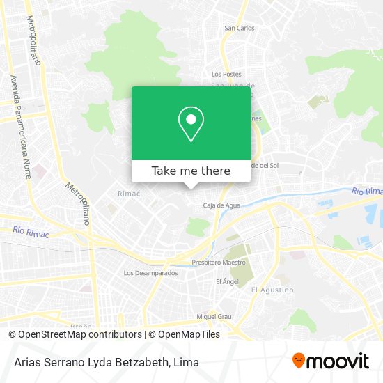 Arias Serrano Lyda Betzabeth map