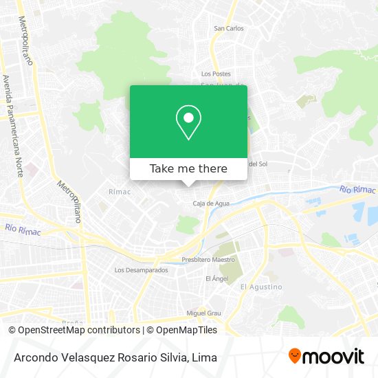 Arcondo Velasquez Rosario Silvia map