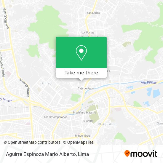 Aguirre Espinoza Mario Alberto map