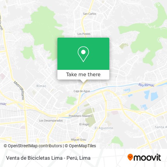 Venta de Bicicletas Lima - Perú map
