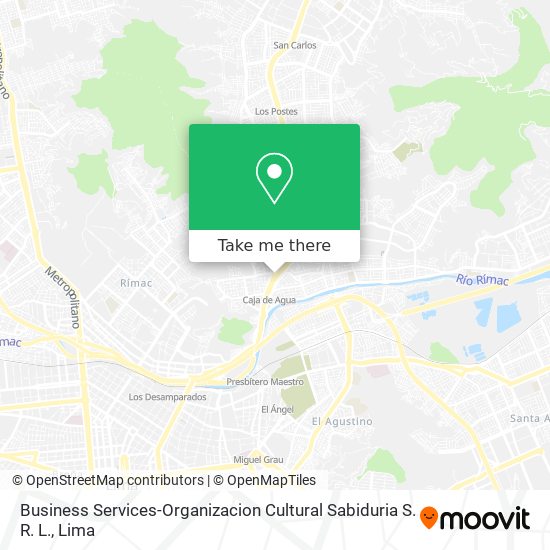 Business Services-Organizacion Cultural Sabiduria S. R. L. map