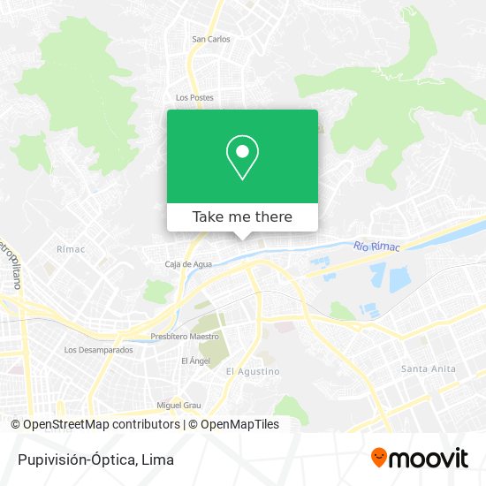 Pupivisión-Óptica map