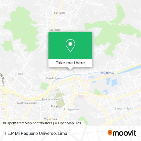 I.E.P Mi Pequeño Universo map