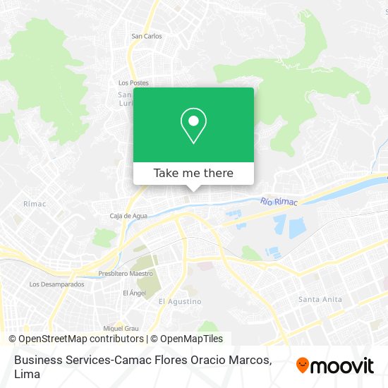 Business Services-Camac Flores Oracio Marcos map