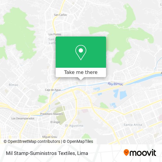 Mil Stamp-Suministros Textiles map