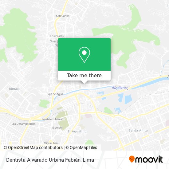 Dentista-Alvarado Urbina Fabián map