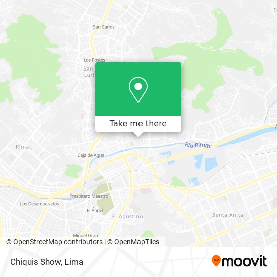 Chiquis Show map