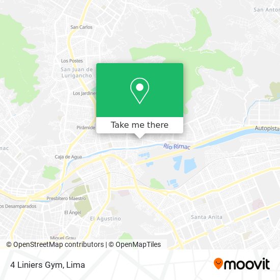 4 Liniers Gym map