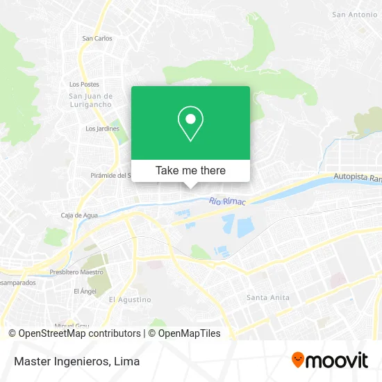 Master Ingenieros map