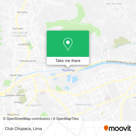 Mapa de Club Chupaca