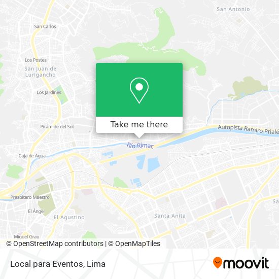 Local para Eventos map