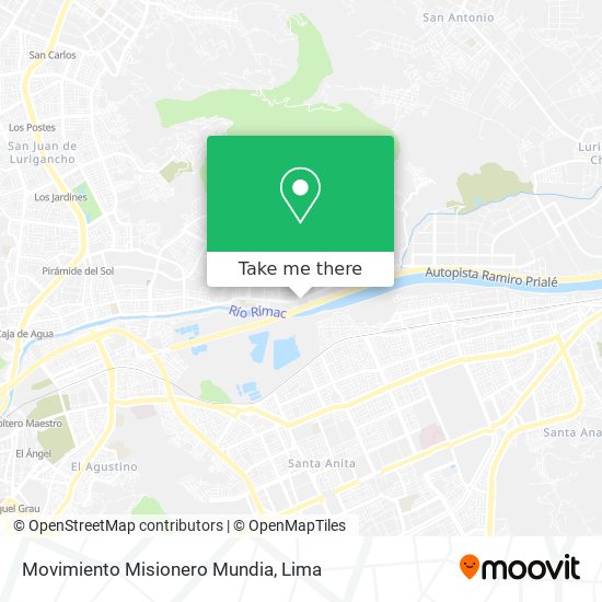 Mapa de Movimiento Misionero Mundia