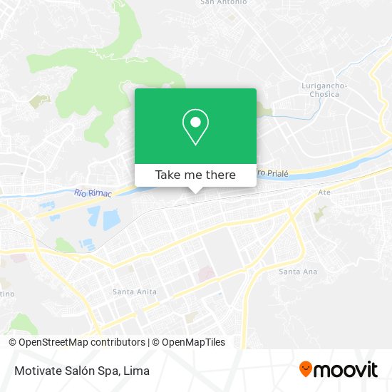 Motivate Salón Spa map