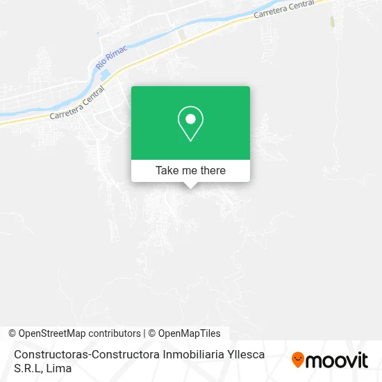 Constructoras-Constructora Inmobiliaria Yllesca S.R.L map
