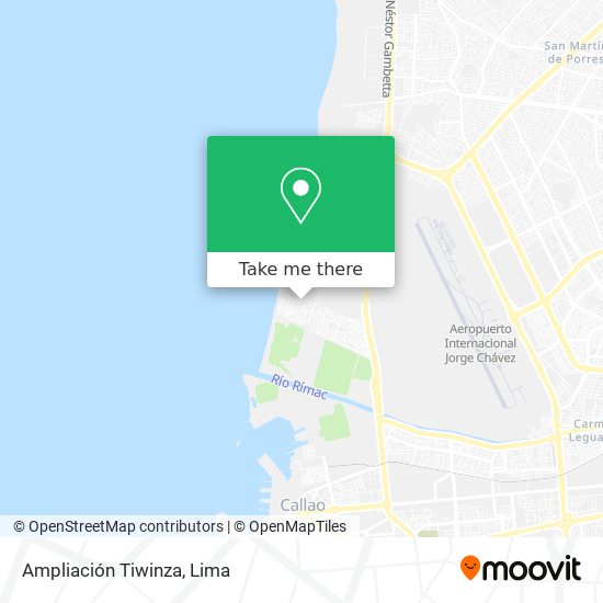 Ampliación Tiwinza map