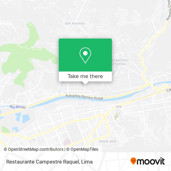 Restaurante Campestre Raquel map