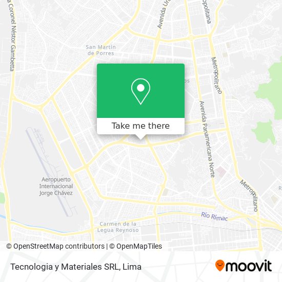 Mapa de Tecnologia y Materiales SRL
