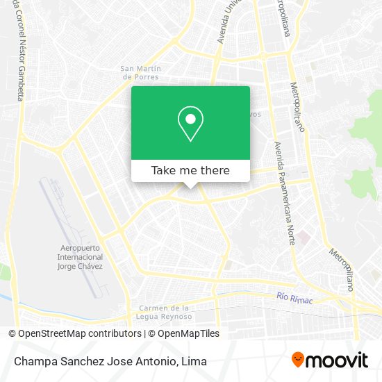 Champa Sanchez Jose Antonio map