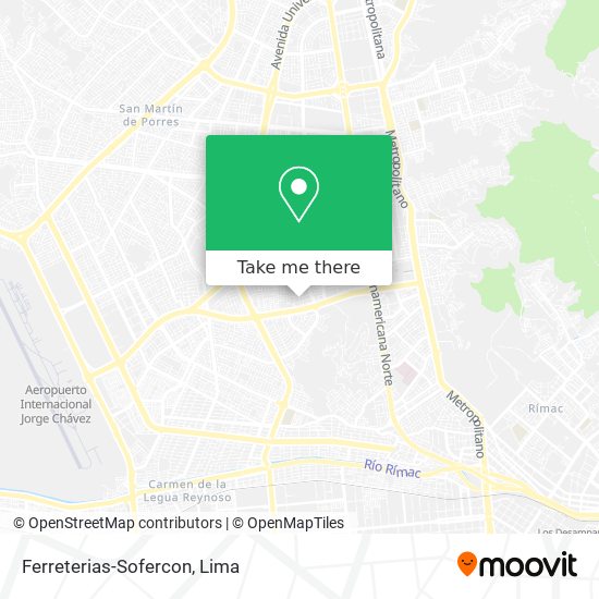 Mapa de Ferreterias-Sofercon