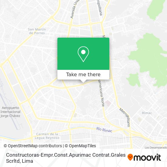 Constructoras-Empr.Const.Apurimac Contrat.Grales Scrltd map