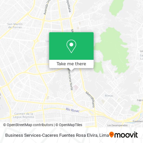 Business Services-Caceres Fuentes Rosa Elvira map