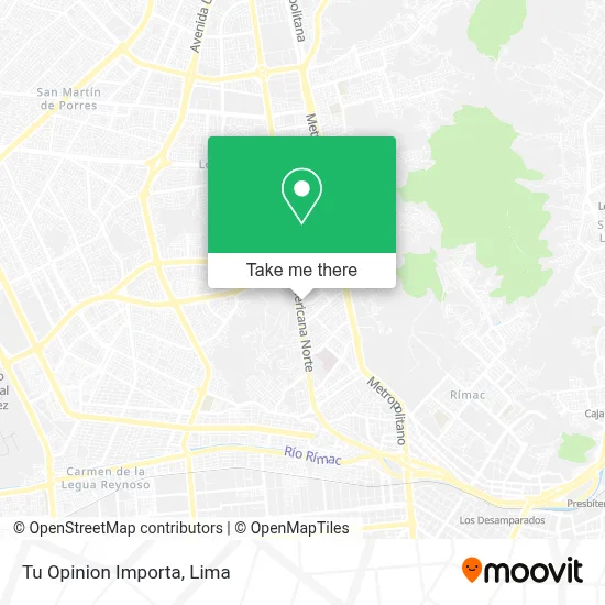 Tu Opinion Importa map