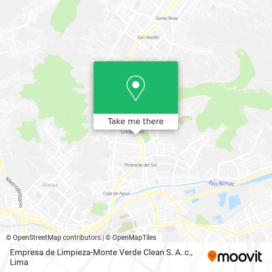 Empresa de Limpieza-Monte Verde Clean S. A. c. map