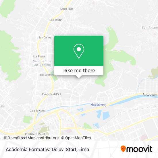 Academia Formativa Deluvi Start map