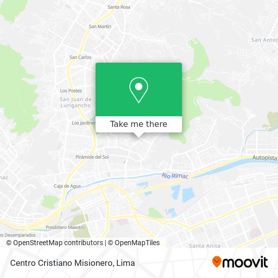 Centro Cristiano Misionero map