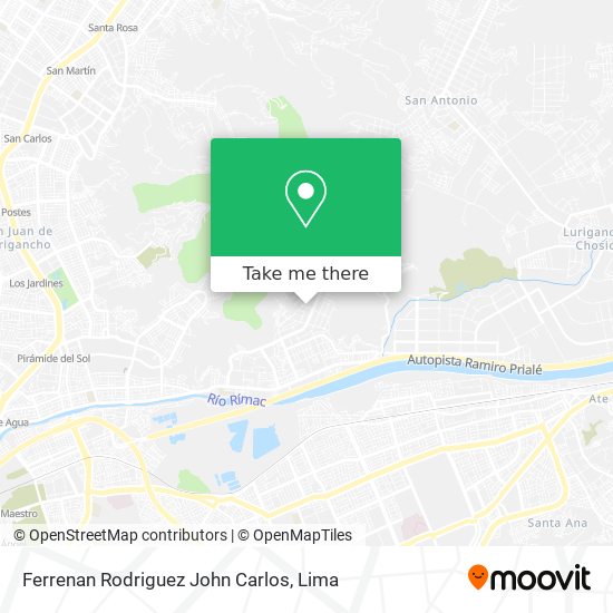 Ferrenan Rodriguez John Carlos map