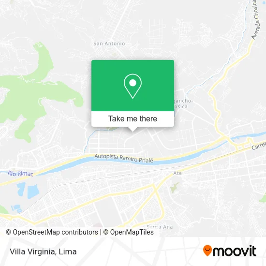 Mapa de Villa Virginia